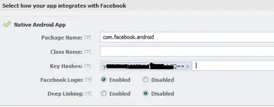 Errors that appear