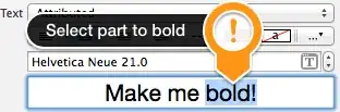 Bold Example Step 2