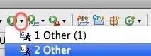 Context menu displaying additional settings for the React Native Debugger app