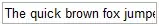 dropdown