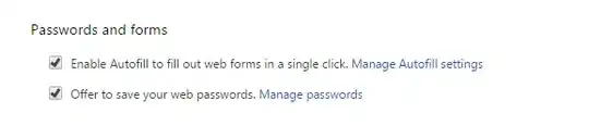 prefilled text input