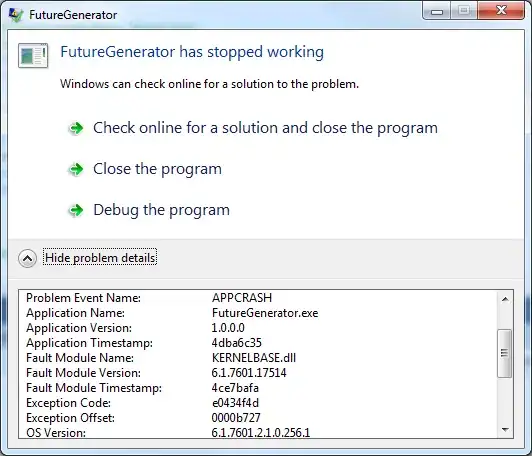 Sample DF1 data