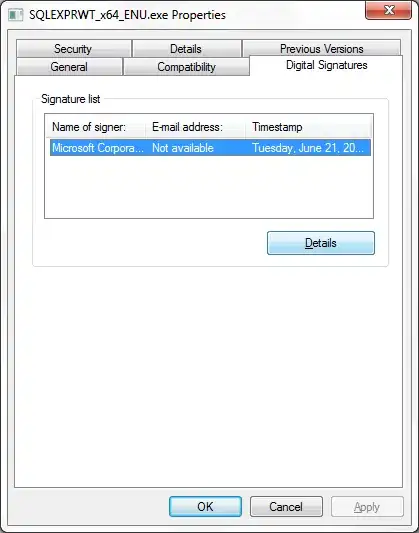 Screenshot of project
