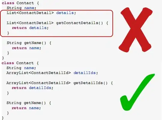 Snippet of code from Google IO presentation showing it's better that your method returns ArrayList than List