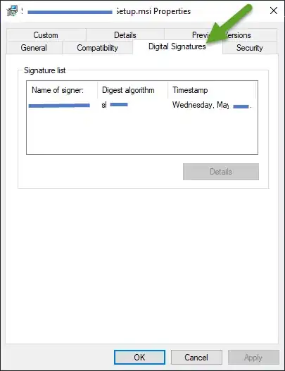 uninstall spring version like shown on this attached image