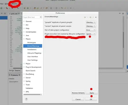 Suppress/Remove "Plugin Execution not covered..." warnings Eclipse-Maven