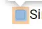 it's an uncentered square with "margins" on the right and on the bottom