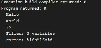 Output