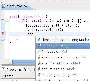 Your current schema