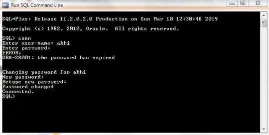 Console output
