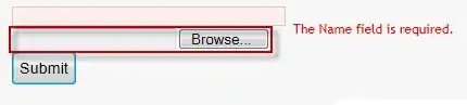 After submit (file is cleared)