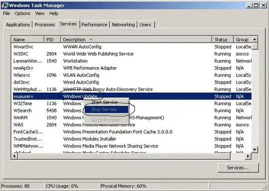 console output