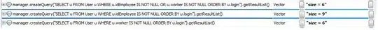 Example showing the black status bar