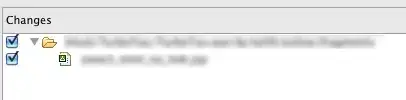 Folder structure of src on my local system