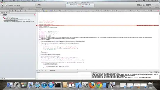 this is the screen shot foe the error