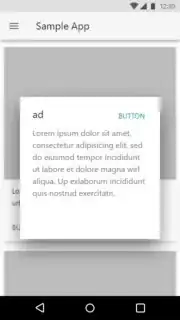 the uncloseable ad appearance is like this