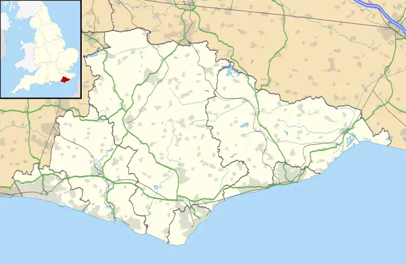 Frant is located in East Sussex