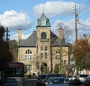 Monroe County Courthouse in Stroudsburg, Pennsylvania, November 2009