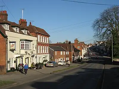 Image 2View looking east along West Street, New Alresford (from Portal:Hampshire/Selected pictures)