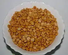 A bowl of garbanzos