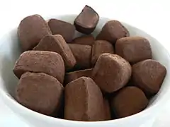 Truffes en chocolat. (sense 2)