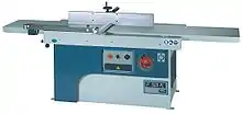 A jointer, ie. a large powered wood planing machine.