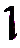 The approximate form of I from which Latin lower case i derived
