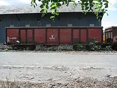 a rail transport gondola wagon